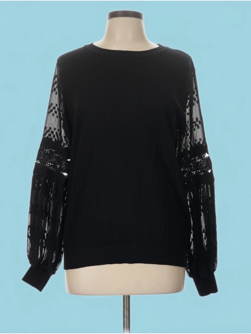 Sioni Milano Mixed Media Sweater